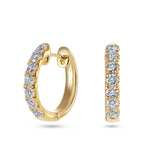 Diamond Hoop Earrings - Dracakis Jewellers